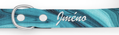 Personalizace Martingale dog collar Collection Ocean