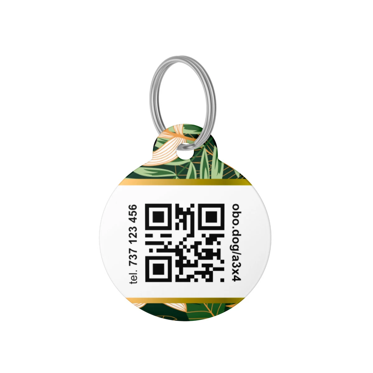 Chytrá QR známka pro psa Jungle - Foto 1