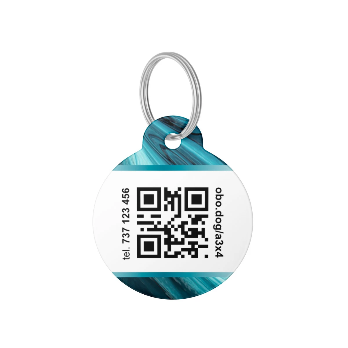Chytrá QR známka pro psa Ocean - Foto 1