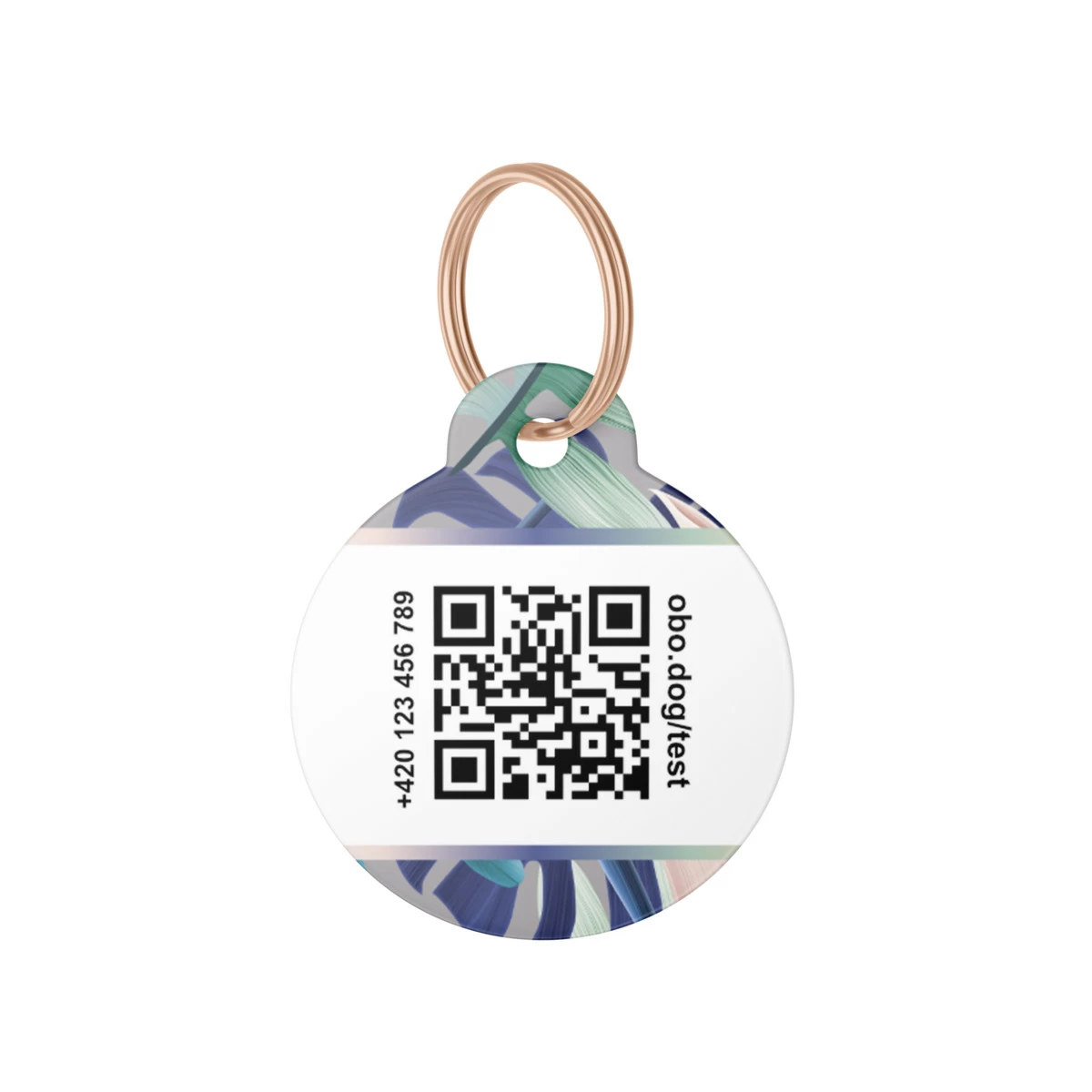 Chytrá QR známka pro psa Tropical - Foto 1